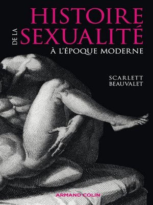 cover image of La sexualité à l'époque moderne